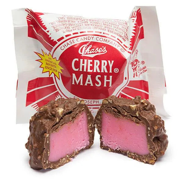 Cherry Mash 2-Ounce Candy Bars: 24-Piece Box