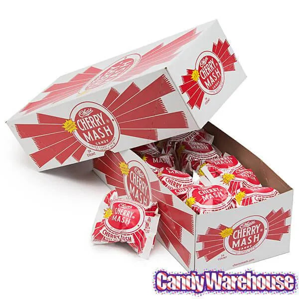 Cherry Mash 2-Ounce Candy Bars: 24-Piece Box