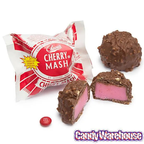 Cherry Mash 2-Ounce Candy Bars: 24-Piece Box