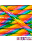 Cherry Rainbow Hard Candy Sticks: 100-Piece Box