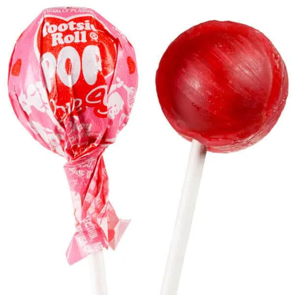 Cherry Tootsie Pops: 16-Piece Bag