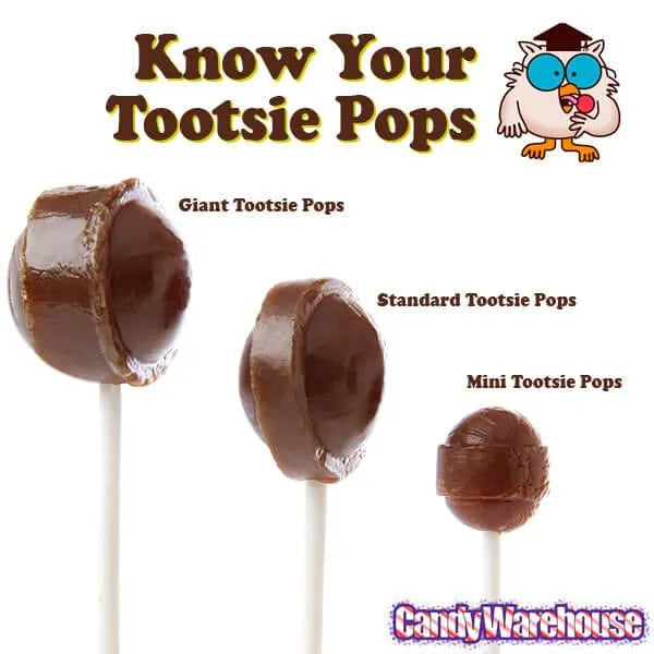 Cherry Tootsie Pops: 16-Piece Bag