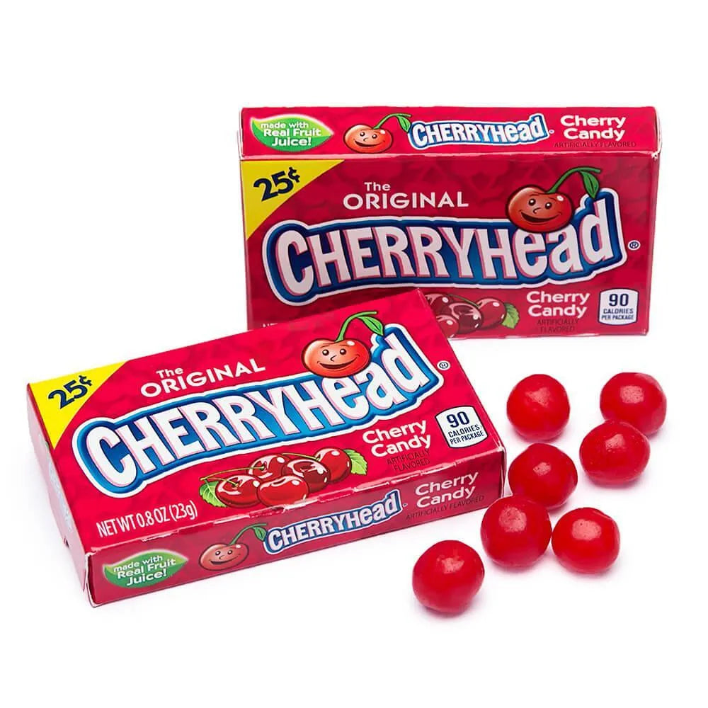 Cherryhead Candy Mini Packs: 24-Piece Box