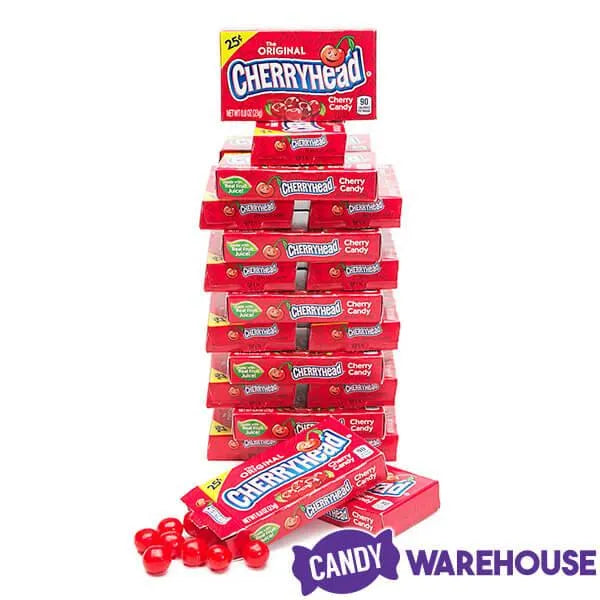 Cherryhead Candy Mini Packs: 24-Piece Box