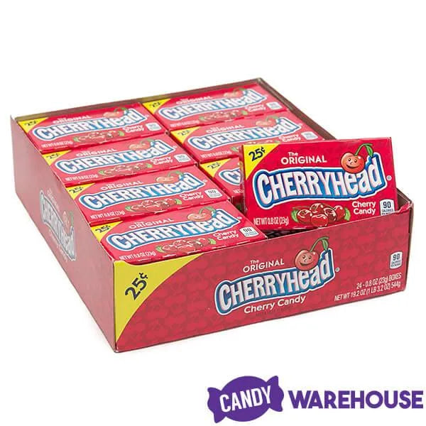 Cherryhead Candy Mini Packs: 24-Piece Box