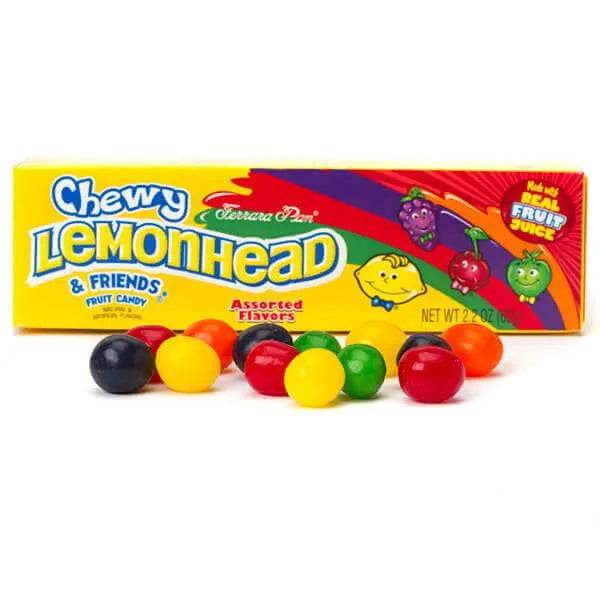 Chewy Lemonhead & Friends 2.2-Ounce Packs: 24-Piece Box