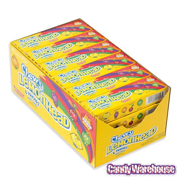 Chewy Lemonhead & Friends 2.2-Ounce Packs: 24-Piece Box