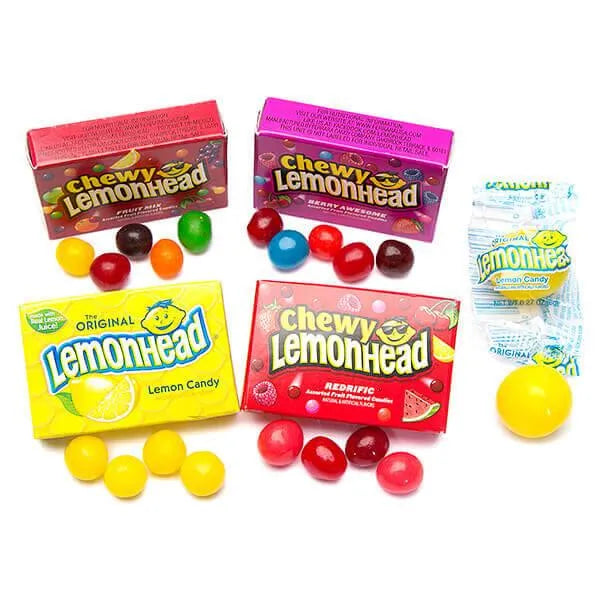 Chewy Lemonhead & Friends Mini Packs: 35-Piece Bag