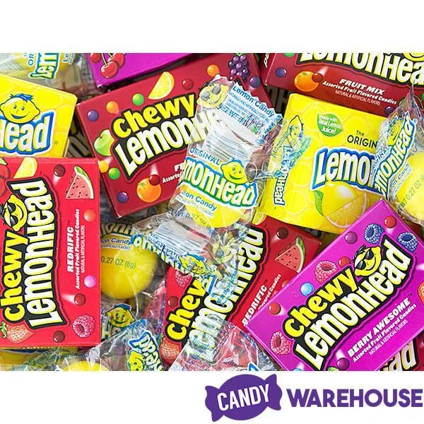 Chewy Lemonhead & Friends Mini Packs: 35-Piece Bag