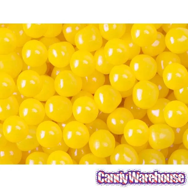 Chewy Sour Balls - Lemon: 5LB Bag