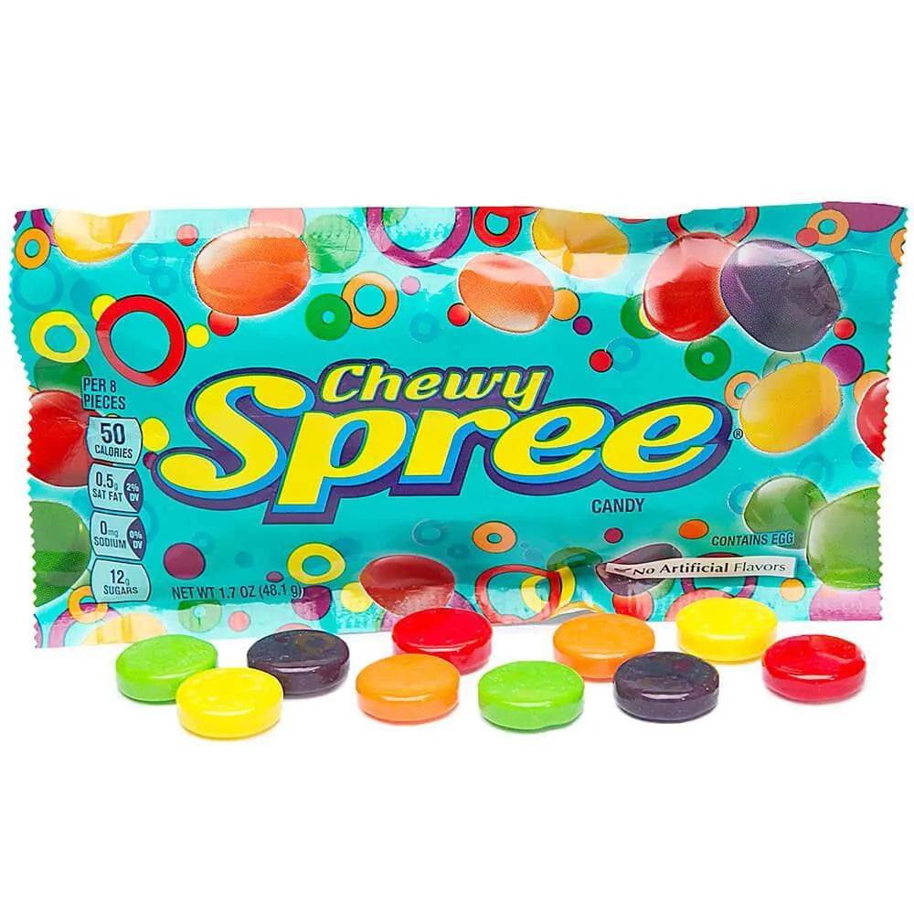 Chewy Spree Candy Packs: 24-Piece Box