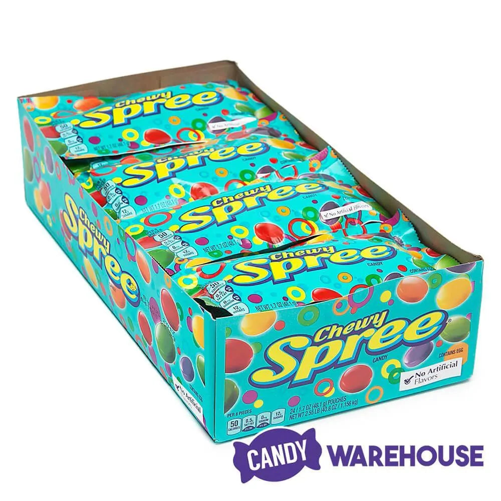 Chewy Spree Candy Packs: 24-Piece Box