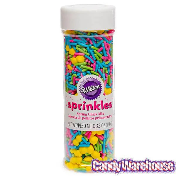 Chicks and Jimmies Mix Sprinkles: 3.8-Ounce Bottle