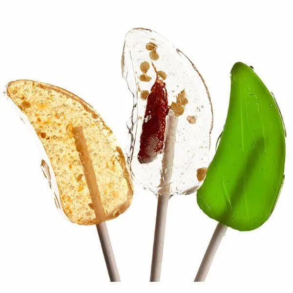 Chili Lix Pepper Shaped Lollipops: 36-Piece Box