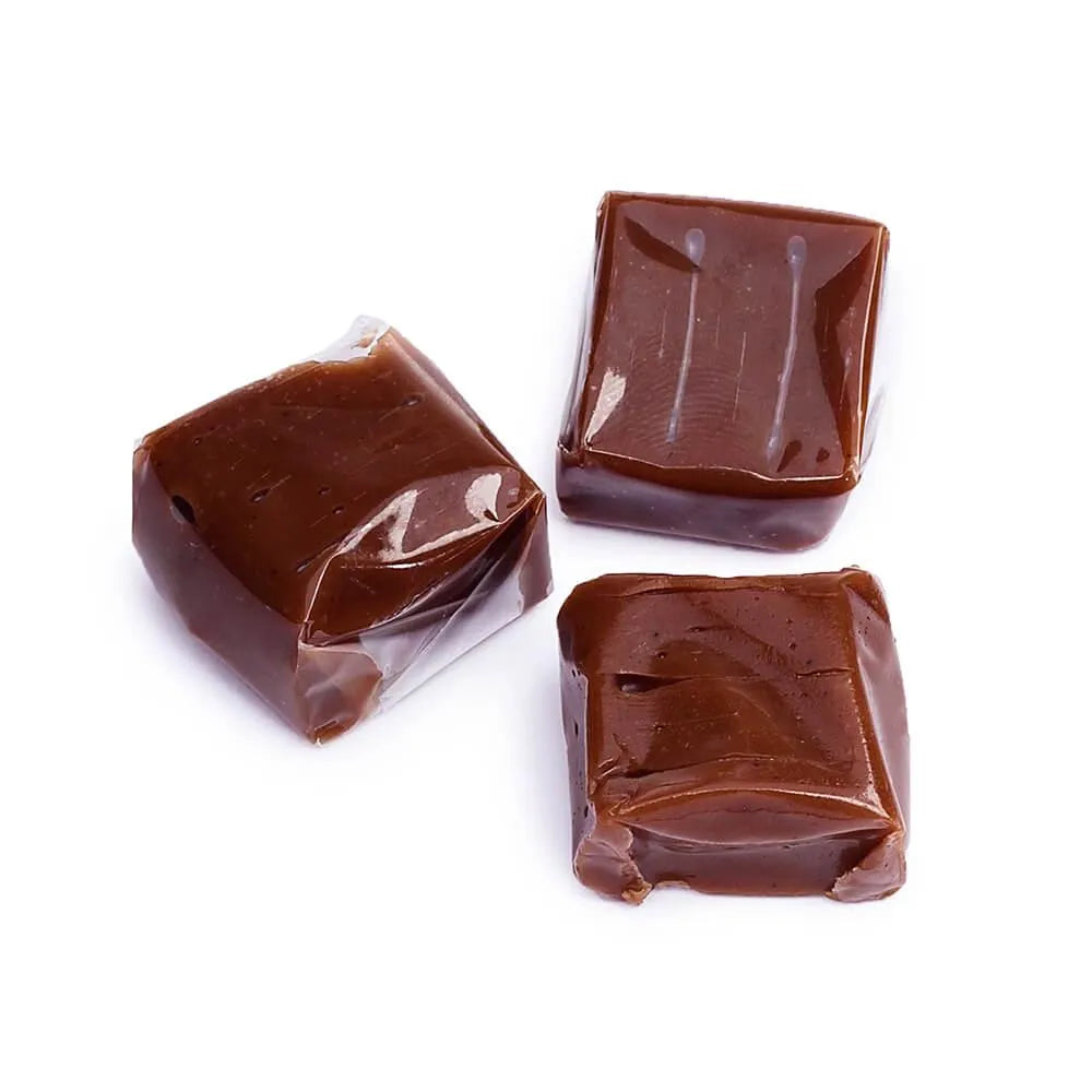 Chocolate Caramel Squares Candy: 5LB Bag