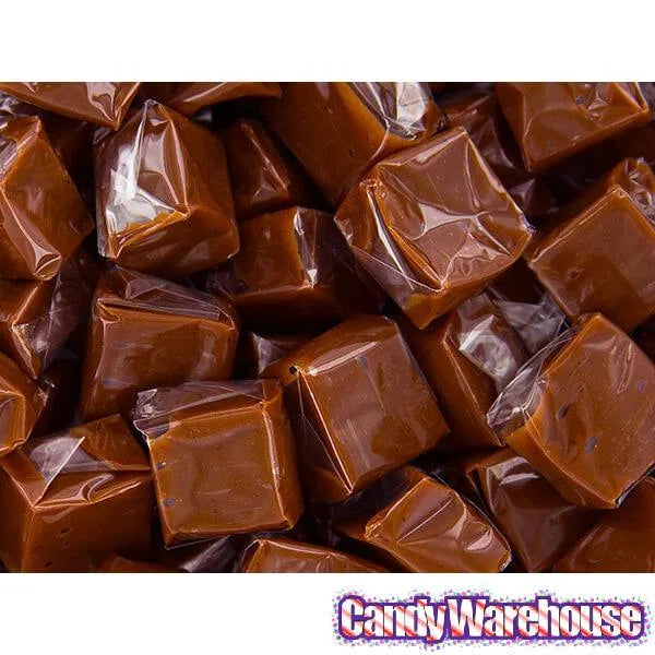 Chocolate Caramel Squares Candy: 5LB Bag