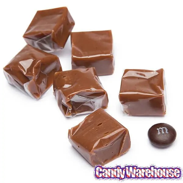 Chocolate Caramel Squares Candy: 5LB Bag