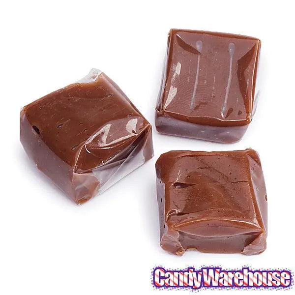 Chocolate Caramel Squares Candy: 5LB Bag