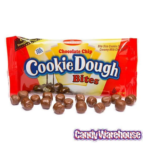 Chocolate Chip Cookie Dough Bites Candy: Giant 1LB Box