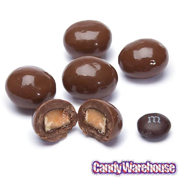 Chocolate Covered Almond Toffee Bites: 2LB Bag