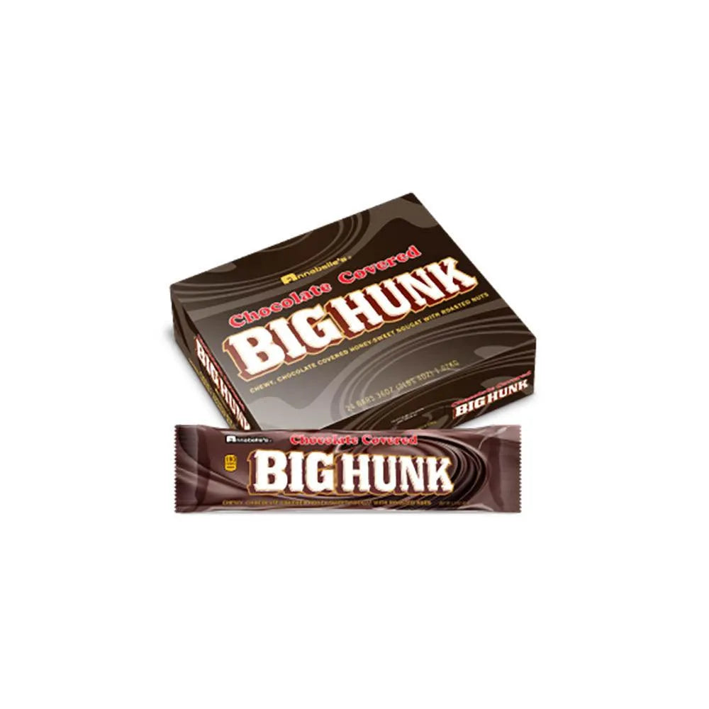 Chocolate Covered Big Hunk Candy Bars: 24-Piece Box