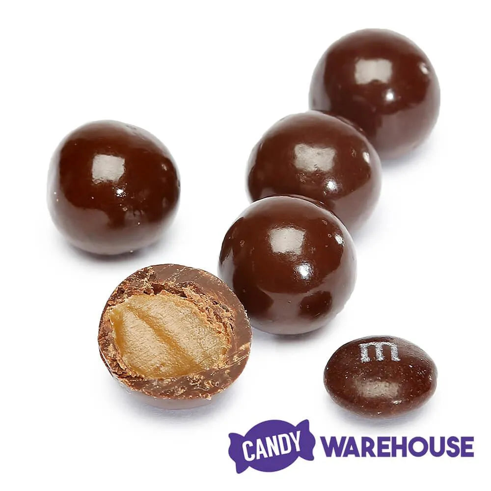 Dark Chocolate Covered Caramel Balls - Sea Salt: 10LB Bag