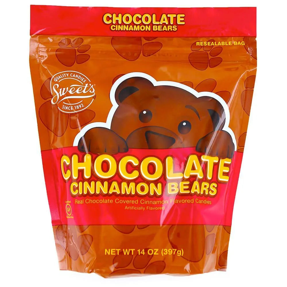 Chocolate Covered Cinnamon Bears: 14-Ounce Bag