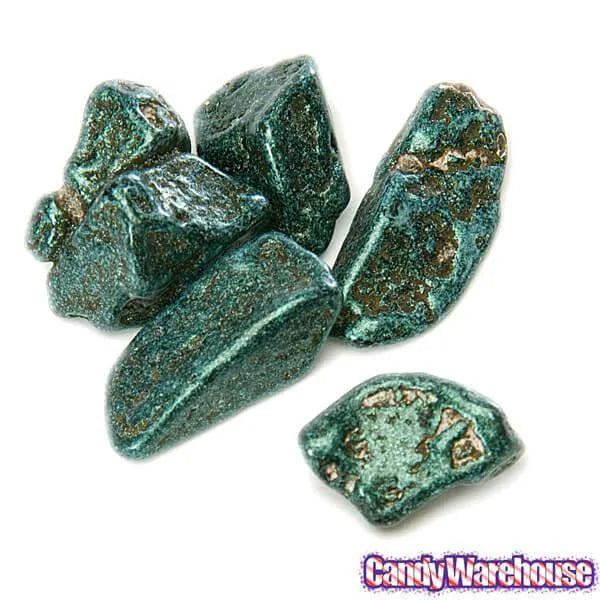 Chocolate Emerald Gemstones Candy: 1LB Bag