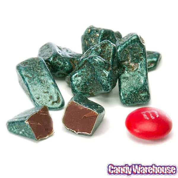 Chocolate Emerald Gemstones Candy: 1LB Bag