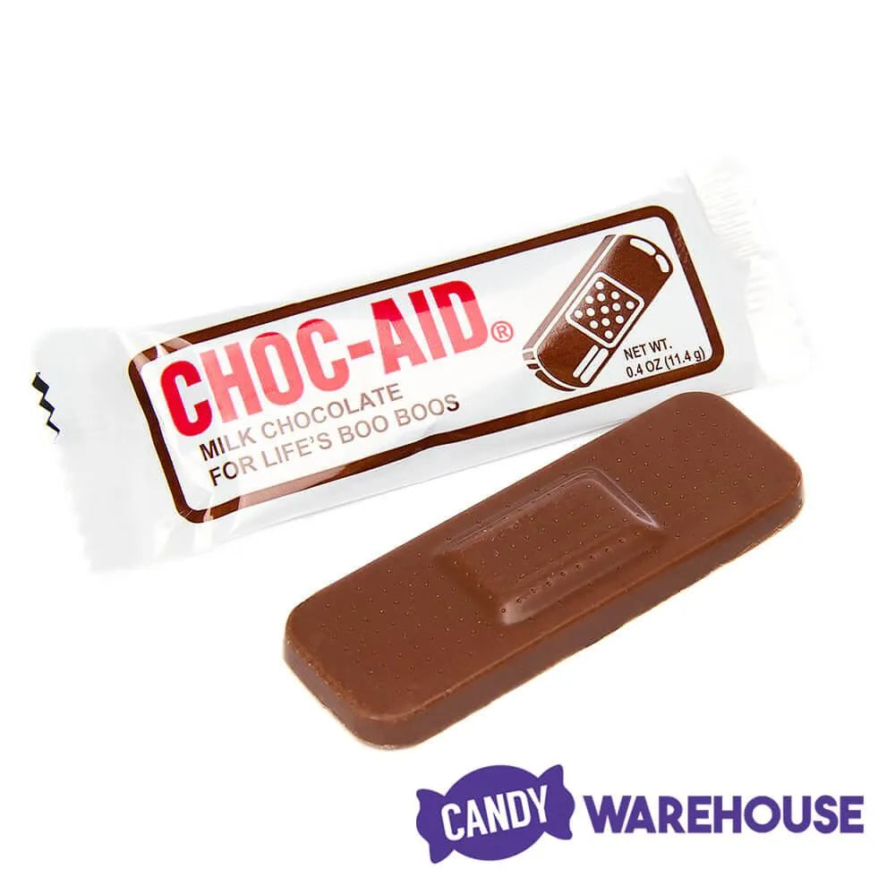 Chocolate First Aid Bandages: 12-Piece Box