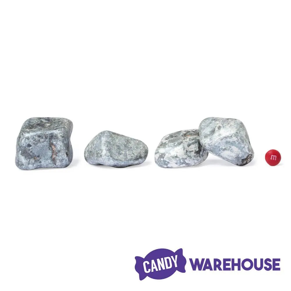 Chocolate Rocks Silver Boulders Candy: 5LB Bag