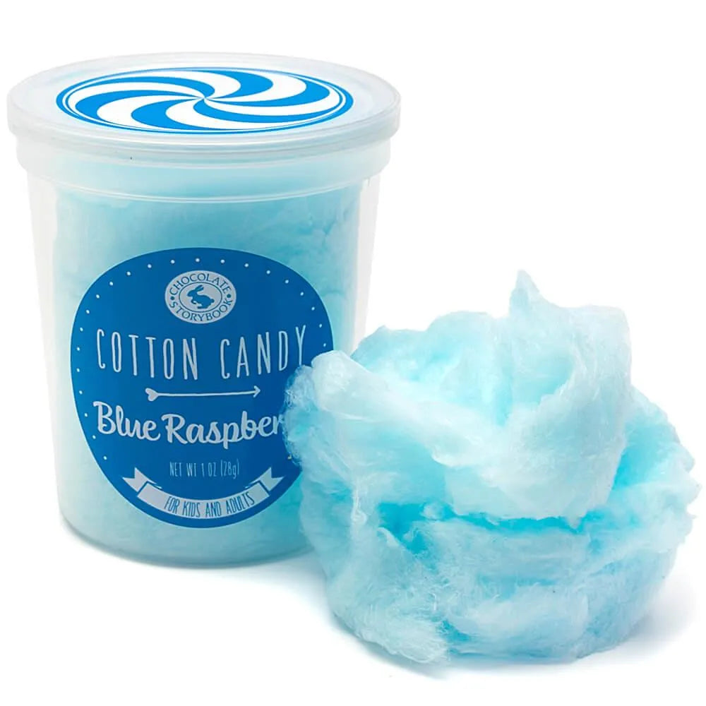 Chocolate Storybook Cotton Candy - Blue Raspberry: 12-Piece Box