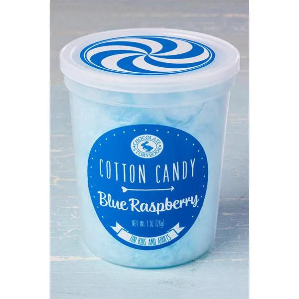 Chocolate Storybook Cotton Candy - Blue Raspberry: 12-Piece Box