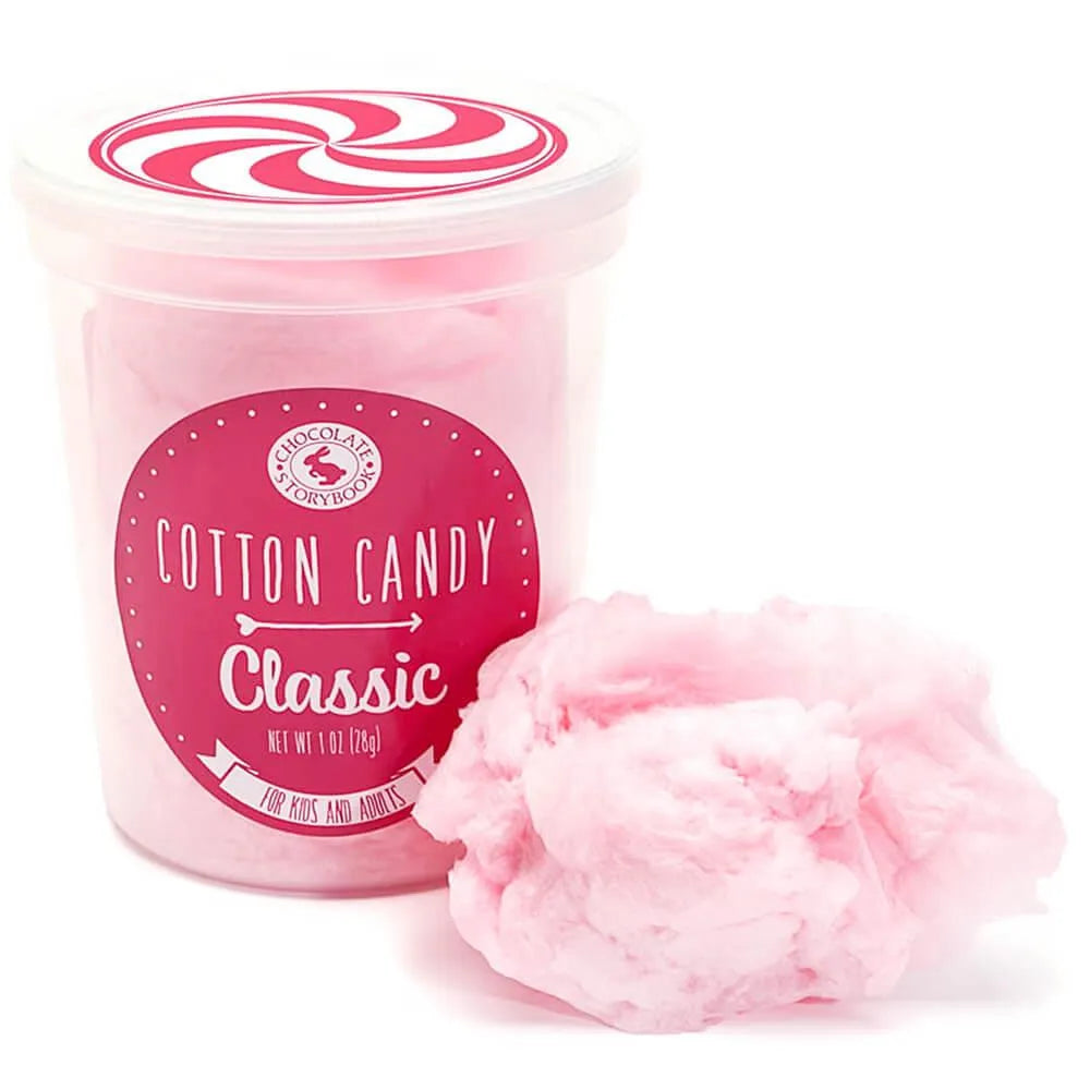 Chocolate Storybook Cotton Candy - Classic Pink: 12-Piece Case