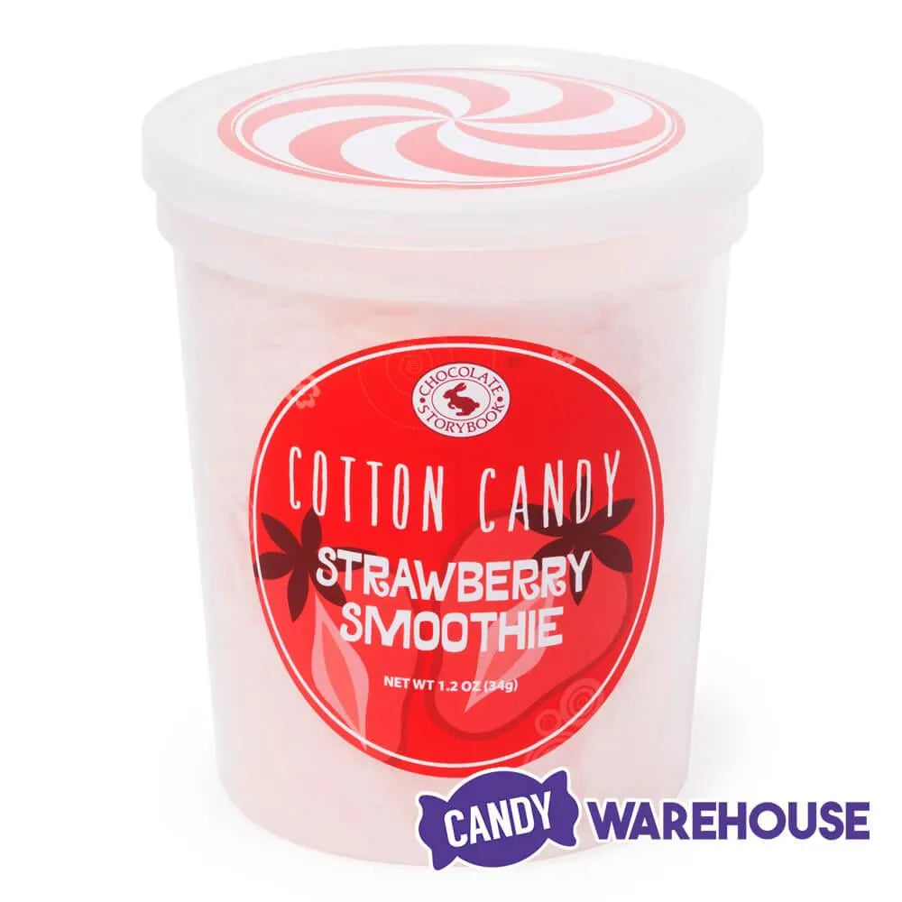 Chocolate Storybook Cotton Candy - Strawberry Smoothie: 1-Ounce Tub