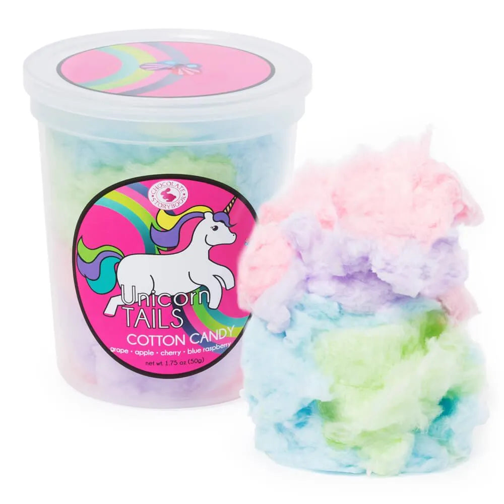 Chocolate Storybook Cotton Candy - Unicorn Tail: 1-Ounce Tub