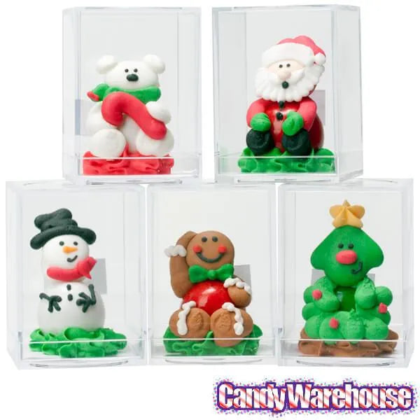 Christmas Bubblegum Buddies Candy Packs: 24-Piece Box