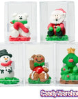 Christmas Bubblegum Buddies Candy Packs: 24-Piece Box