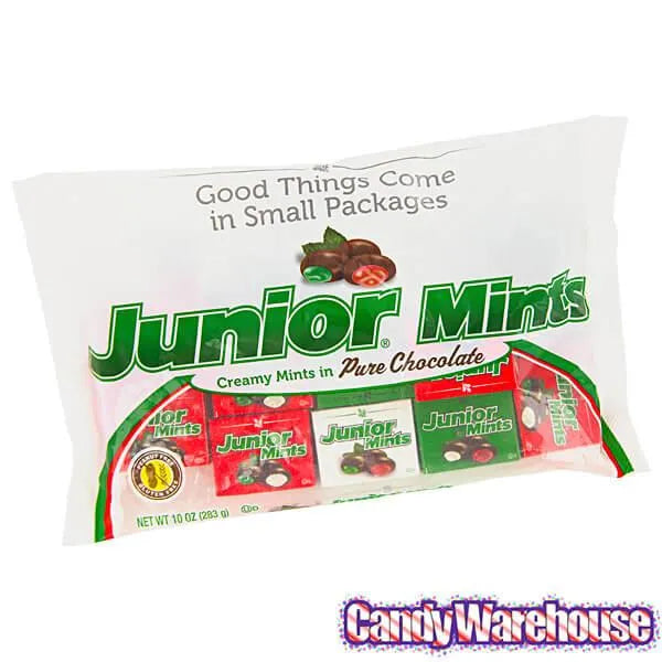 Christmas Junior Mints Candy Mini Packs: 15-Piece Bag