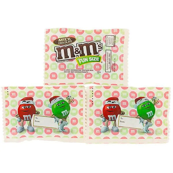 Christmas M&M's Candy Fun Size Packs: 20-Piece Bag