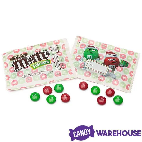 Christmas M&M's Candy Fun Size Packs: 20-Piece Bag