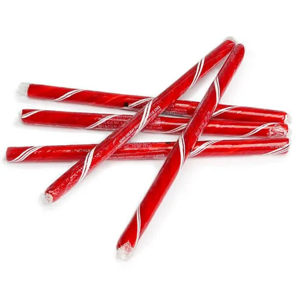 Christmas Peppermint Hard Candy Sticks: 100-Piece Box