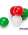 Christmas Petite Jawbreaker Candy Balls: 5LB Bag