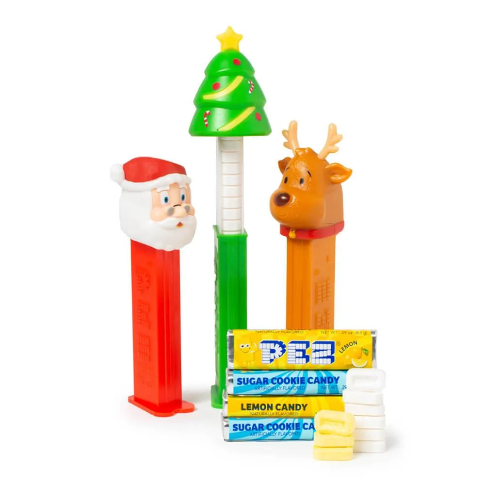 Christmas PEZ Candy Packs: 12-Piece Display