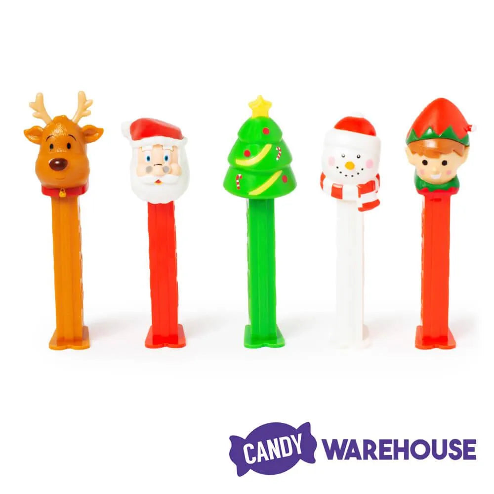 Christmas PEZ Candy Packs: 12-Piece Display