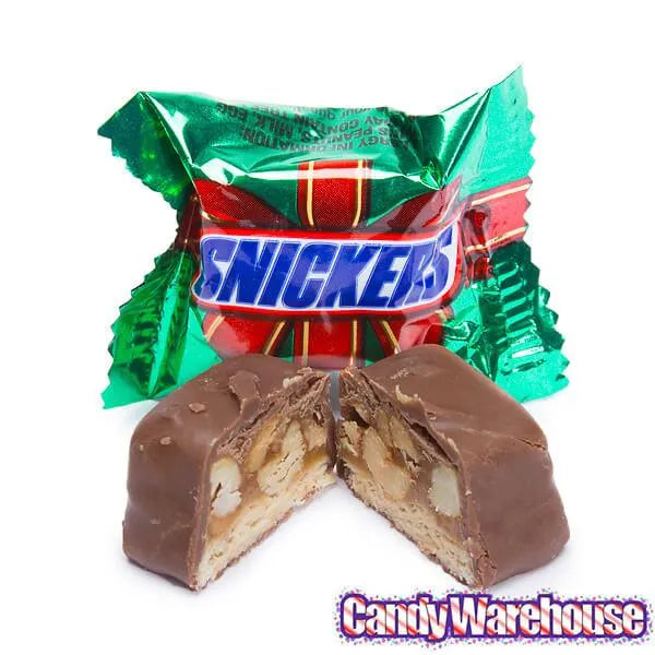 Christmas Snickers Minis: 30-Piece Bag