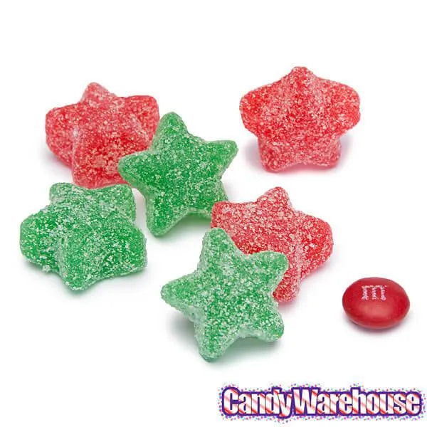 Christmas Sour Stars Jelly Candy: 5LB Bag