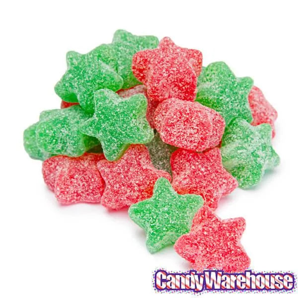 Christmas Sour Stars Jelly Candy: 5LB Bag