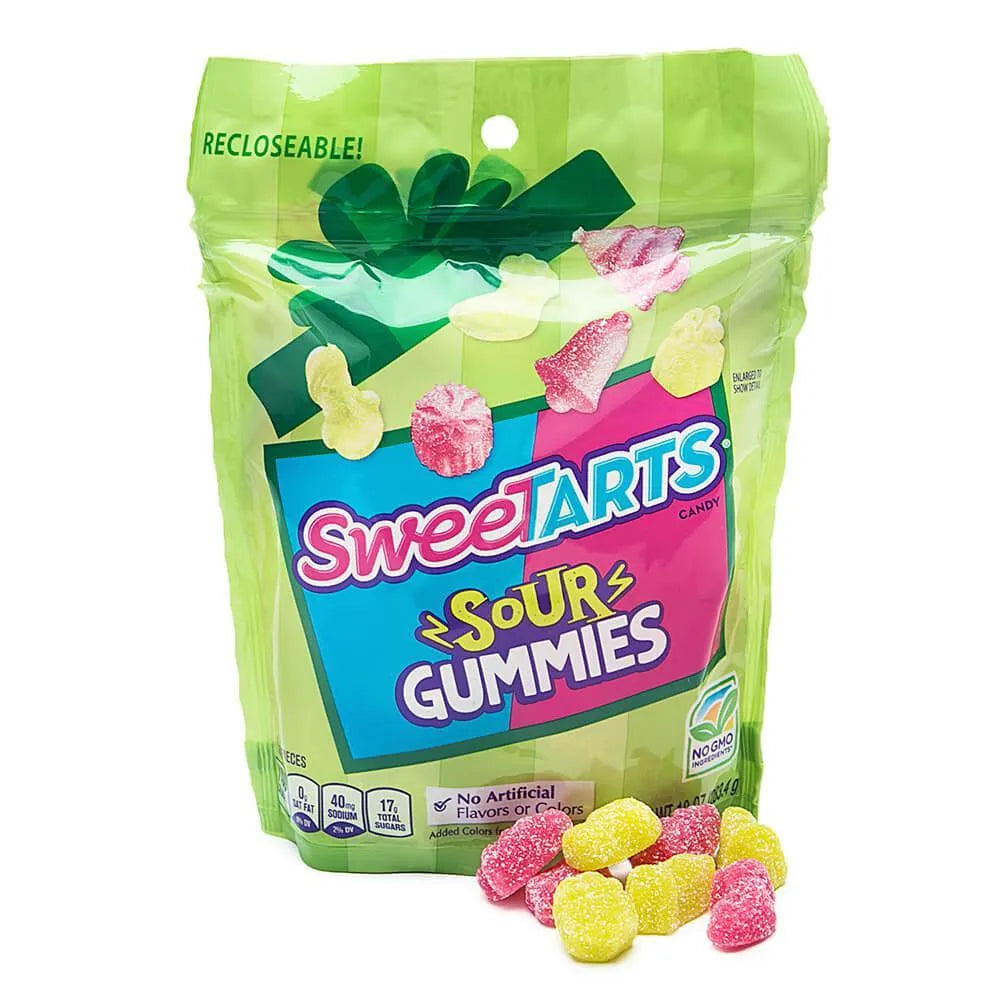 Christmas SweeTarts Sour Gummy Candy: 10-Ounce Bag