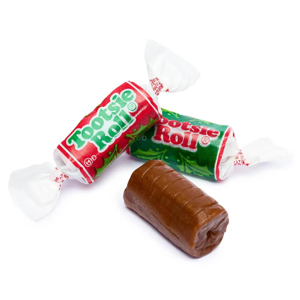 Christmas Tootsie Rolls: 50-Piece Bag